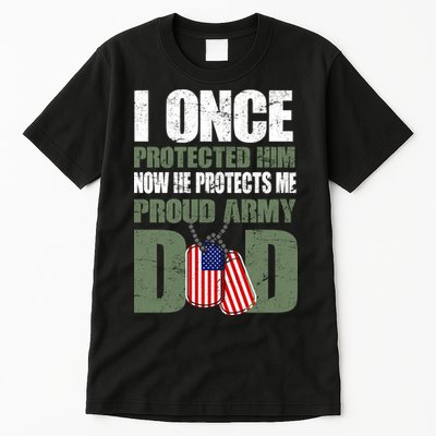 Proud Army Dad Of An American Soldier Tall T-Shirt