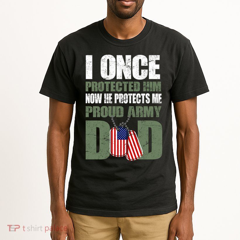 Proud Army Dad Of An American Soldier Tall T-Shirt