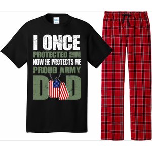 Proud Army Dad Of An American Soldier Pajama Set