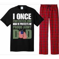 Proud Army Dad Of An American Soldier Pajama Set