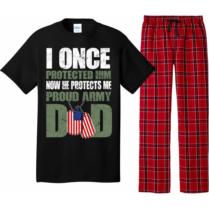 Proud Army Dad Of An American Soldier Pajama Set