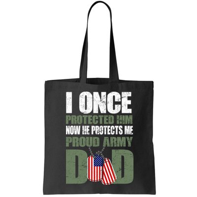 Proud Army Dad Of An American Soldier Bag