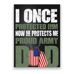 Proud Army Dad Of An American Soldier Poster