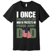Proud Army Dad Of An American Soldier Premium T-Shirt