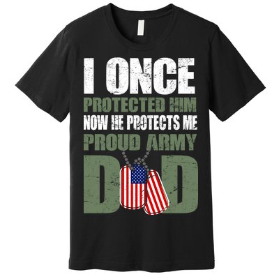 Proud Army Dad Of An American Soldier Premium T-Shirt