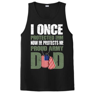 Proud Army Dad Of An American Soldier PosiCharge Competitor Tank