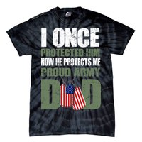 Proud Army Dad Of An American Soldier Tie-Dye T-Shirt