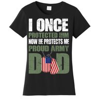 Proud Army Dad Of An American Soldier Women's T-Shirt