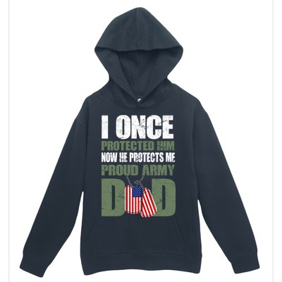 Proud Army Dad Of An American Soldier Urban Pullover Hoodie