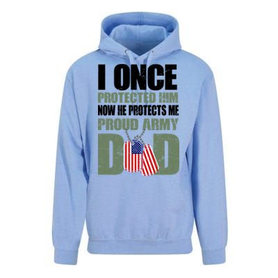 Proud Army Dad Of An American Soldier Unisex Surf Hoodie