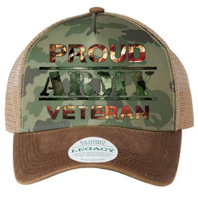 Proud Army Veteran Legacy Tie Dye Trucker Hat