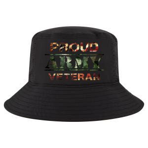 Proud Army Veteran Cool Comfort Performance Bucket Hat