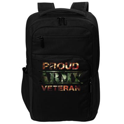 Proud Army Veteran Impact Tech Backpack