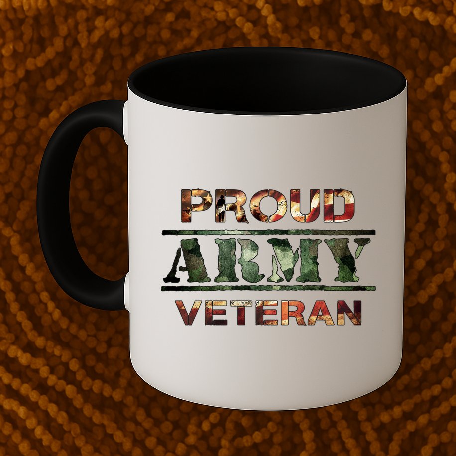 Proud Army Veteran Mug