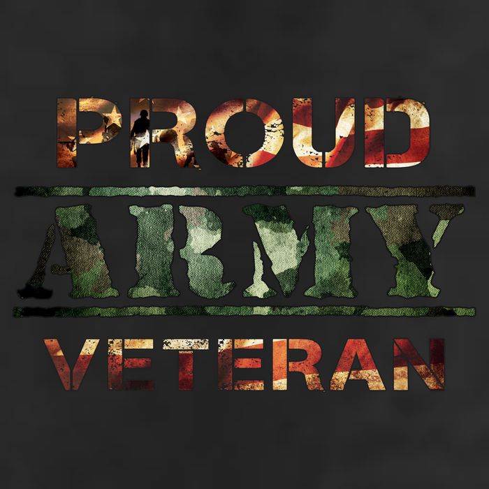 Proud Army Veteran Golf Towel