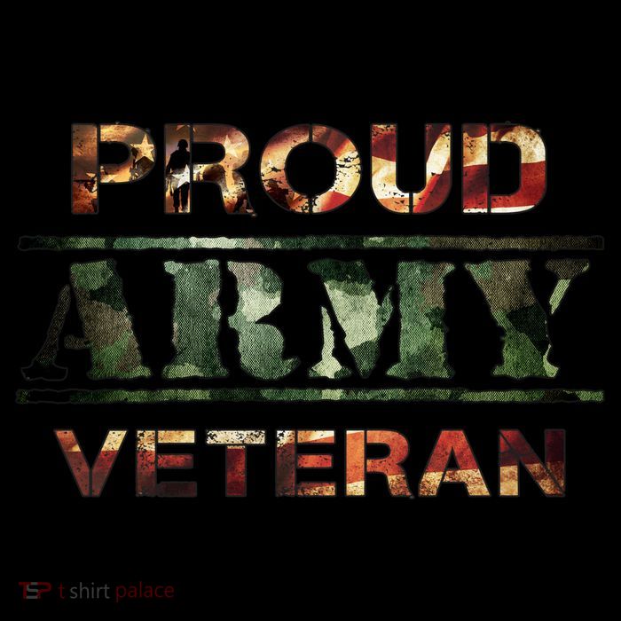 Proud Army Veteran Short Acrylic Beanie