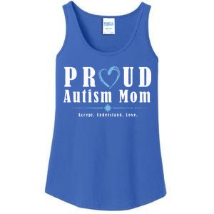 Proud Autism Mom Accept Understand Love Ladies Essential Tank