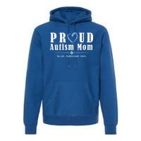 Proud Autism Mom Accept Understand Love Premium Hoodie