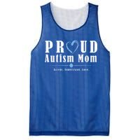 Proud Autism Mom Accept Understand Love Mesh Reversible Basketball Jersey Tank