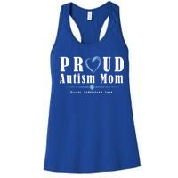 Proud Autism Mom Accept Understand Love Women's Racerback Tank