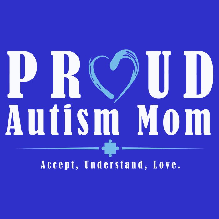 Proud Autism Mom Accept Understand Love Full Zip Hoodie