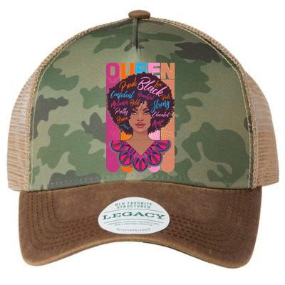 Proud Black African American Queen Legacy Tie Dye Trucker Hat