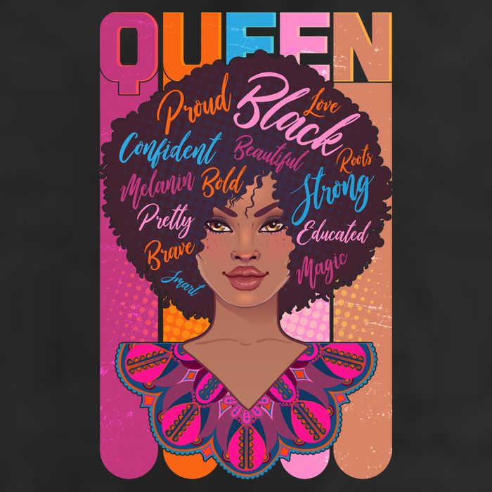 Proud Black African American Queen Beanie