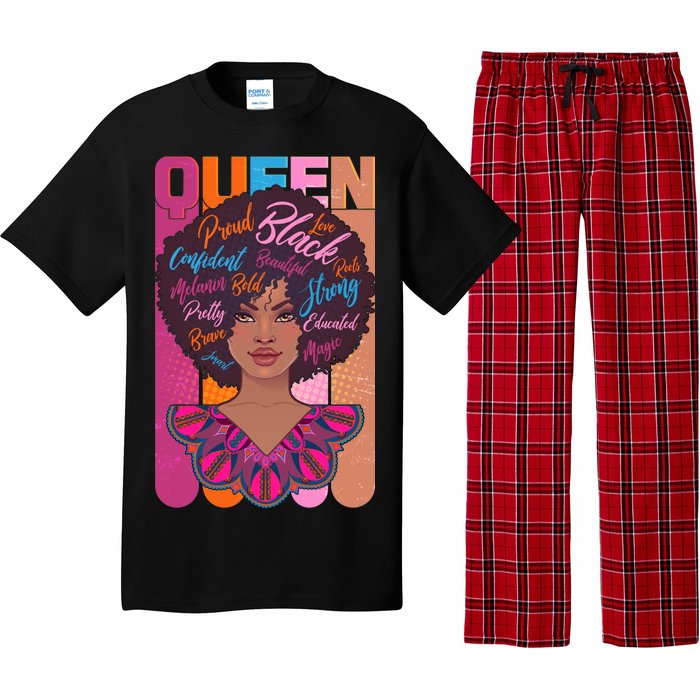 Proud Black African American Queen Pajama Set