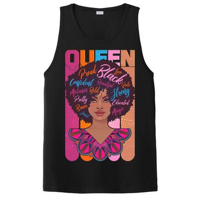 Proud Black African American Queen PosiCharge Competitor Tank