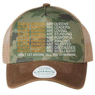 Proud Black Women Are Amazing Legacy Tie Dye Trucker Hat