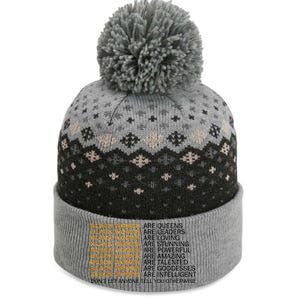 Proud Black Women Are Amazing The Baniff Cuffed Pom Beanie