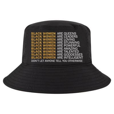 Proud Black Women Are Amazing Cool Comfort Performance Bucket Hat