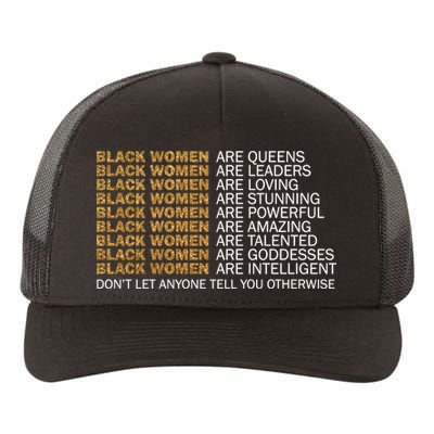 Proud Black Women Are Amazing Yupoong Adult 5-Panel Trucker Hat