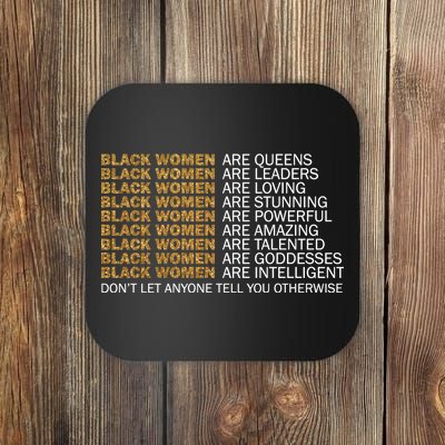 Proud Black Women Are Amazing Coaster