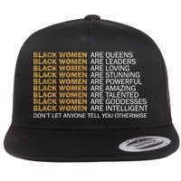 Proud Black Women Are Amazing Flat Bill Trucker Hat