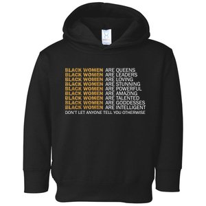 Proud Black Women Are Amazing Toddler Hoodie