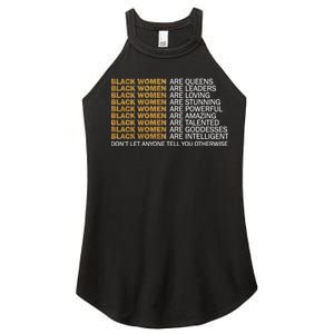 Proud Black Women Are Amazing Women’s Perfect Tri Rocker Tank