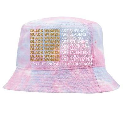 Proud Black Women Are Amazing Tie-Dyed Bucket Hat