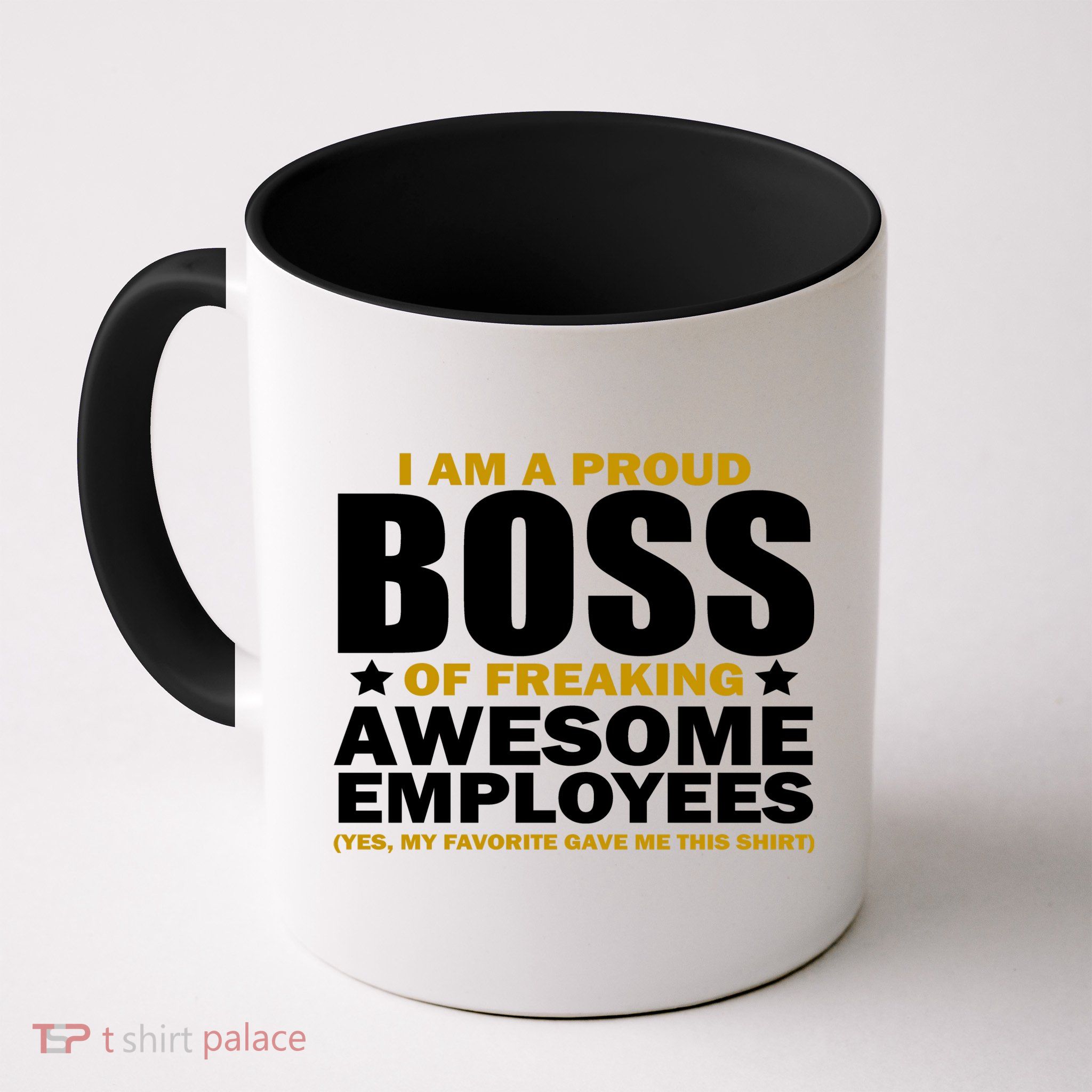 Proud Boss Of Freaking Awesome Employees Mug