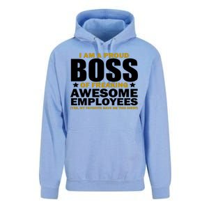 Proud Boss Of Freaking Awesome Employees Unisex Surf Hoodie