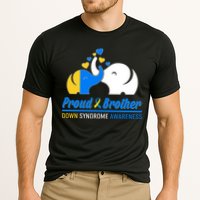 Proud Brother Down Syndrome Awareness Elephants Cooling Performance Crew T-Shirt