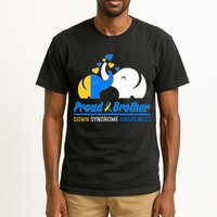 Proud Brother Down Syndrome Awareness Elephants Tall T-Shirt