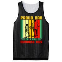 Proud Dad of a few Dumbass Kids Mesh Reversible Basketball Jersey Tank