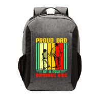 Proud Dad of a few Dumbass Kids Vector Backpack