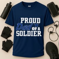 Proud Dad of A Soldier Cooling Performance Crew T-Shirt