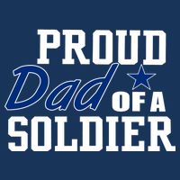 Proud Dad of A Soldier Cooling Performance Crew T-Shirt