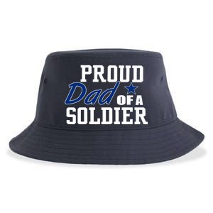 Proud Dad of A Soldier Sustainable Bucket Hat