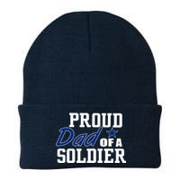 Proud Dad of A Soldier Knit Cap Winter Beanie