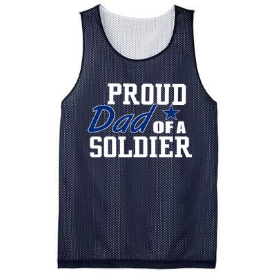 Proud Dad of A Soldier Mesh Reversible Basketball Jersey Tank