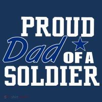 Proud Dad of A Soldier Poster